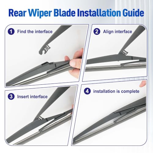 Image of AJK 8 Inch Rear Wiper blade for GMC Terrain 2025-2026