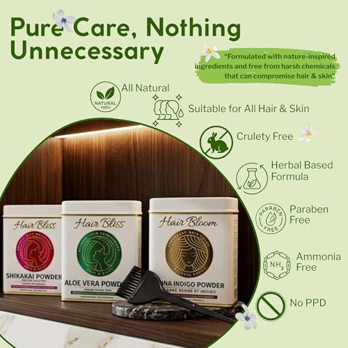 Pride of India Nature’s Hair Harmony 360 gm | 3 productos miniatura 6