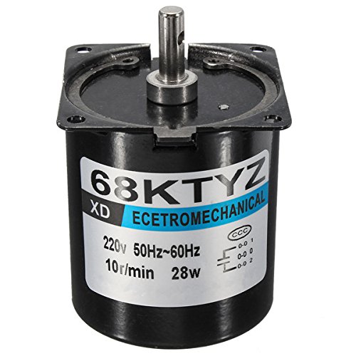 68Ktyz Ac 220V 28W Permanentmagnet-Synchrongetriebemotor 10 U/Min