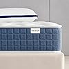 Iyee Nature Double Mattress 4FT6 Hybrid Pocket Sprung Memory Foam Mattress Durable & Skin-Friendly Individually Wrapped Coil Mattresses,Ideal for Adults & Kids-Double Size Mattress 135x190x22CM