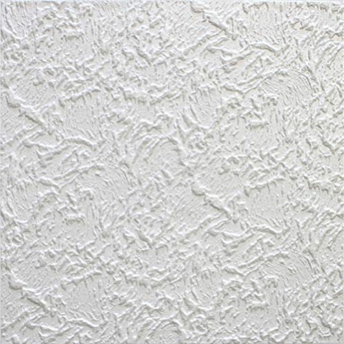 Azulejos de techo de poliestireno Paris ( paquete de 96 pc / 24 metros cuadrados ) Blanco