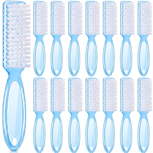 Patelai 15 Pieces Nail Brush Handle Grip for Fingernail Toe Scrub Cleaning
