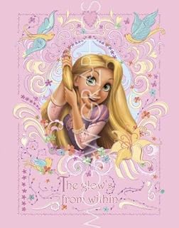 Tangled: The Glow's From Within (Rapunzel) by Walt Disney 10.5"x8.25" Art Print Poster Disney