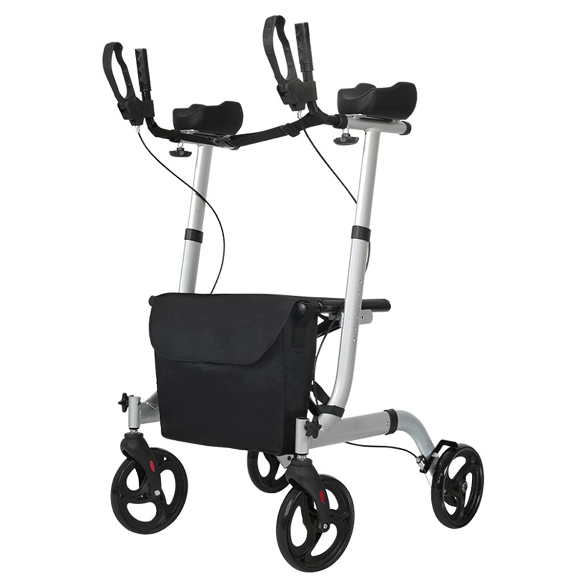 Buy Rollator Walker, Stand Up Folding Rollator Walker Back Erect
