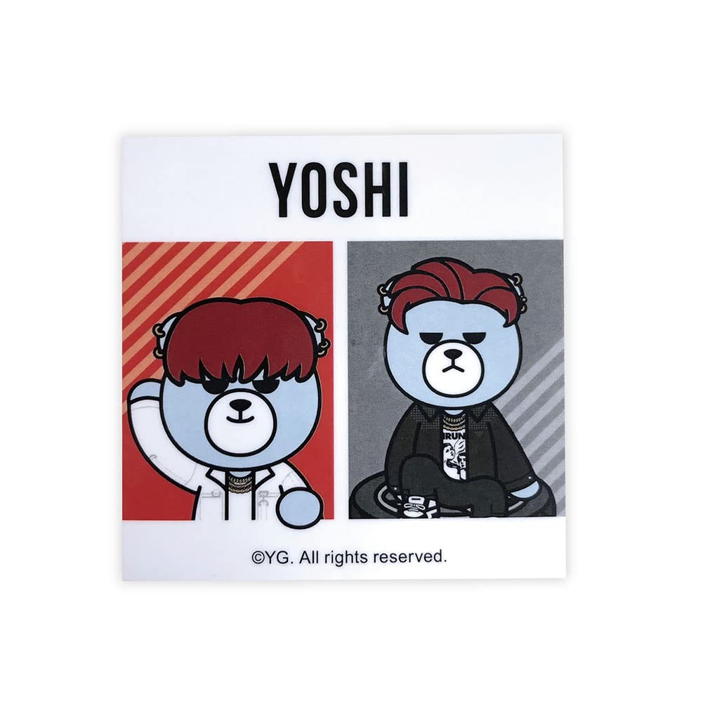 Amazon.co.jp: KRUNK x TREASURE Sticker YOSHI : Toys & Games