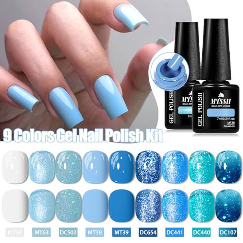 Kit de esmalte en gel MTSSII con lámpara UV LED, set 3 miniatura 3