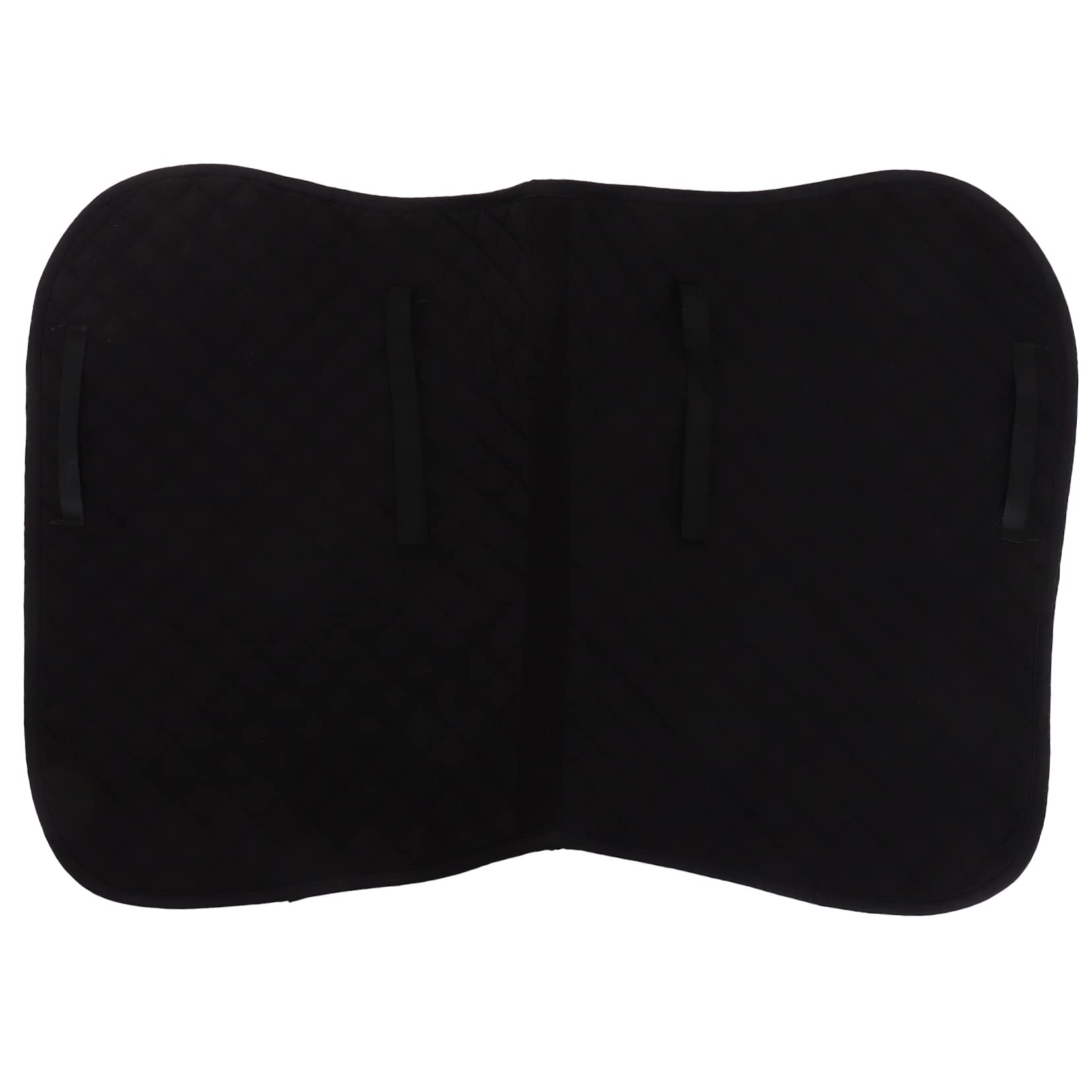 TOYANDONA Almohadilla Antideslizante para Silla de Montar para Caballo, Acolchado Eva y Algodón, Fácil de Instalar, Negro, para Montar