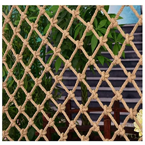 Red de seguridad anticaídas para patios de pared con cuerda resistente de 8mm