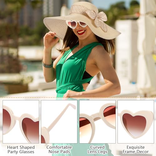 Set 5 Piezas Sombreros de Playa para Mujer miniatura 5