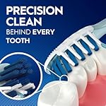 Oral-B Pro Health CrossAction All in One Soft Toothbrushes, Deep Plaque Fighter, Rounded Bristles Gentle on Teeth, Tongue and Cheek Cleaner, Gum Stimulators, 6 Count, Tooth Brush Pack - Image 3