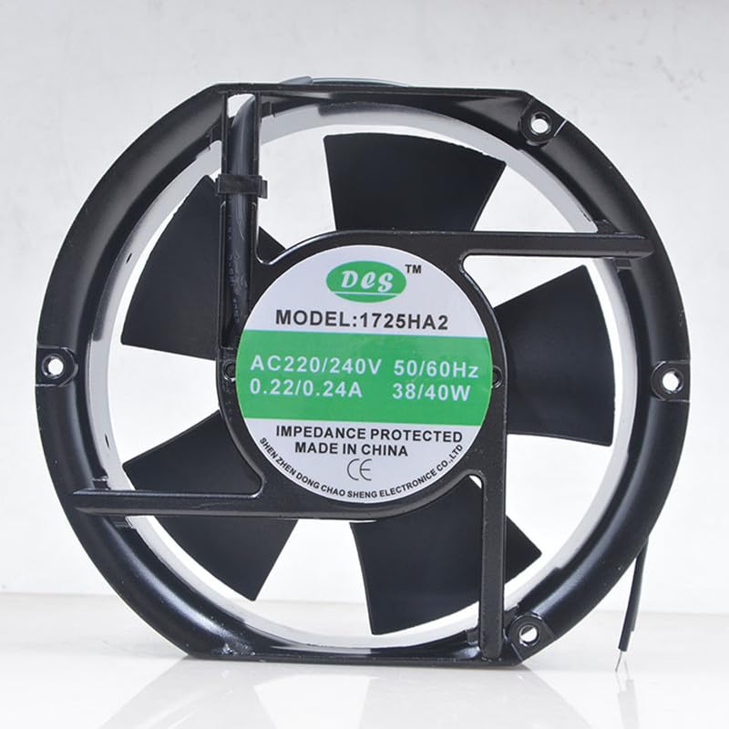 1725HA2 220V 17251 17CM Cabinet Chassis Industrial Cooling Fan