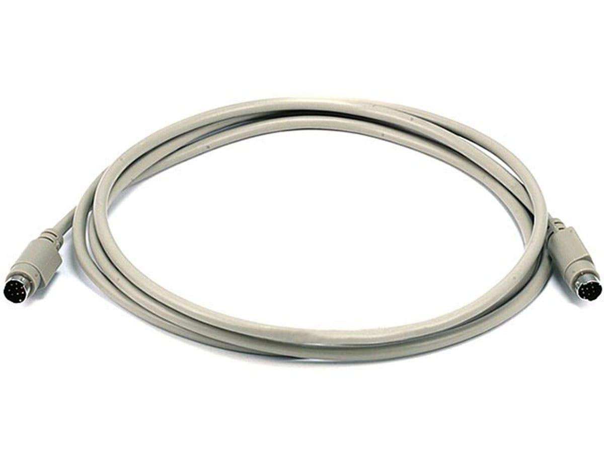 Monoprice 6ft MDIN8 M/M Cable for Mac+/Imagewriter II - Beige