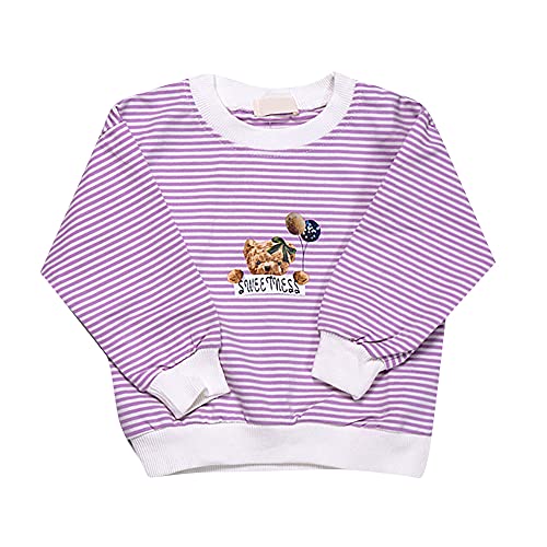 Image of Hopscotch Polyesterblend Girls Crew Neck Sweatshirts