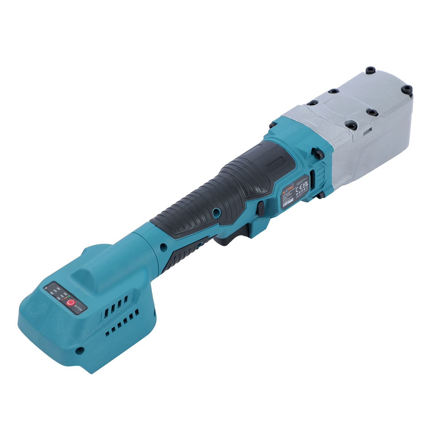 KATSU FIT-BAT 21V Llave de Impacto con Ángulo Recto Inalámbrica Brushless 1/2" 620Nm, Motor sin Escobillas Llave de Impacto Angular Inalámbrica, sin Batería ni Cargador