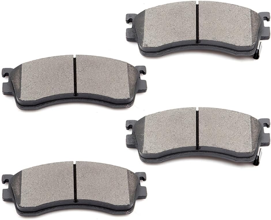 AUTOMUTO 4PCS Front Ceramic Disc Brake Pads Set D893 For Ford Probe 1993-1997, Mazda 626 1993-2002, MX-6 1993-1997, Protege 1999-2003, Protege5 2002-2003