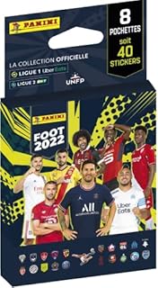 Panini Stickers Football League 1 2021-22 Blister Pack of 8 004192KBF8