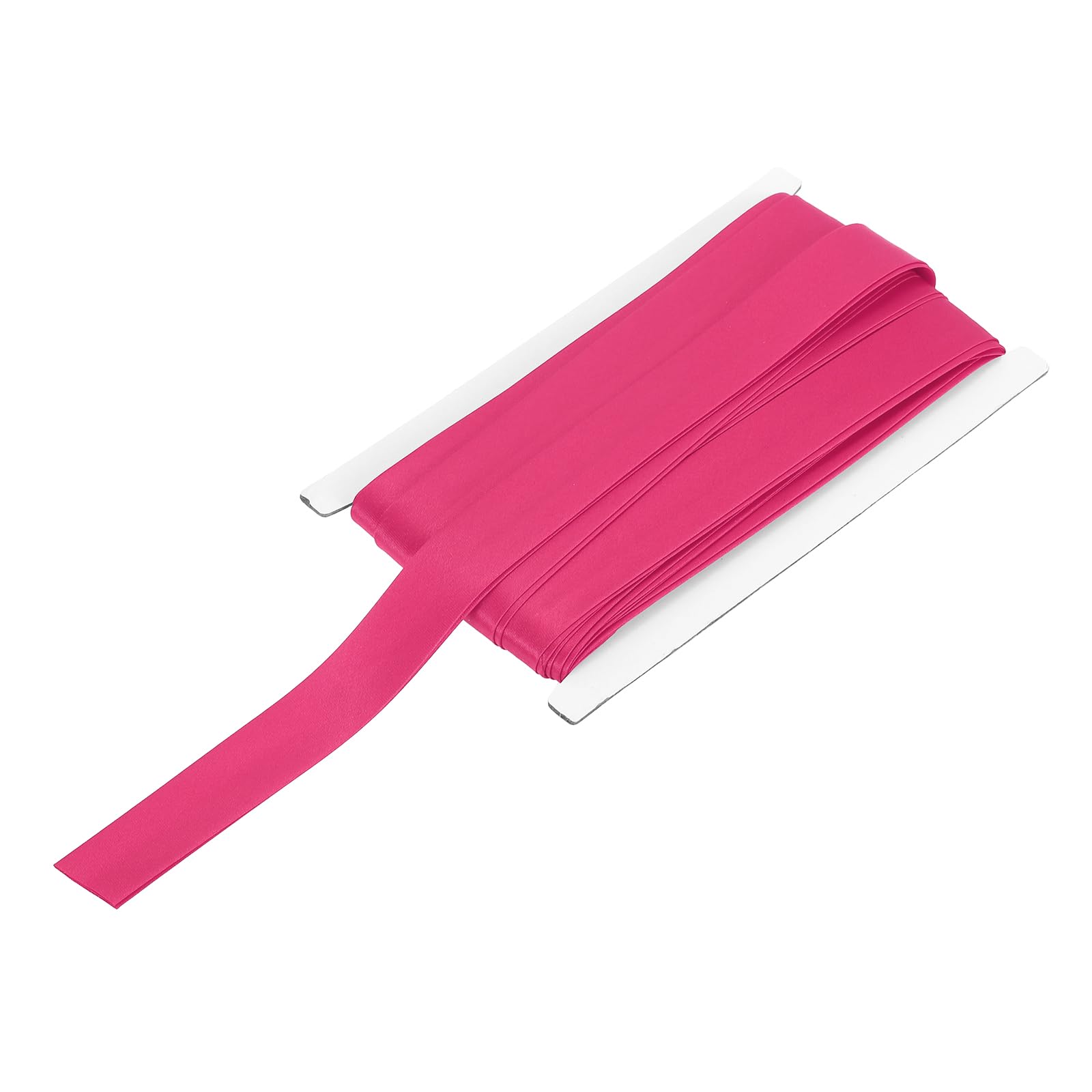 sourcing map Double Fold Bias Tape for Sewing 3/4 Inch x 12 Yards Rose Red