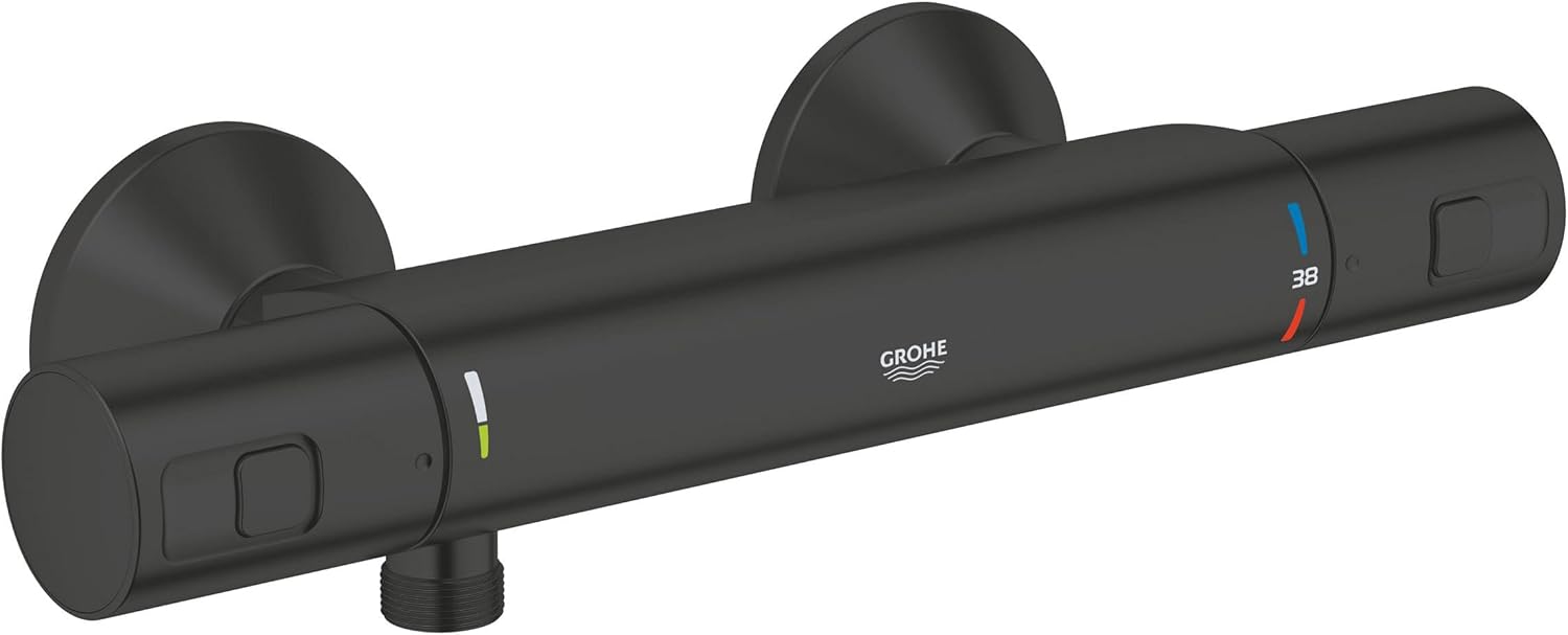 GROHE Precision Start Exposed Thermostatic Shower Mixer (WallMounted