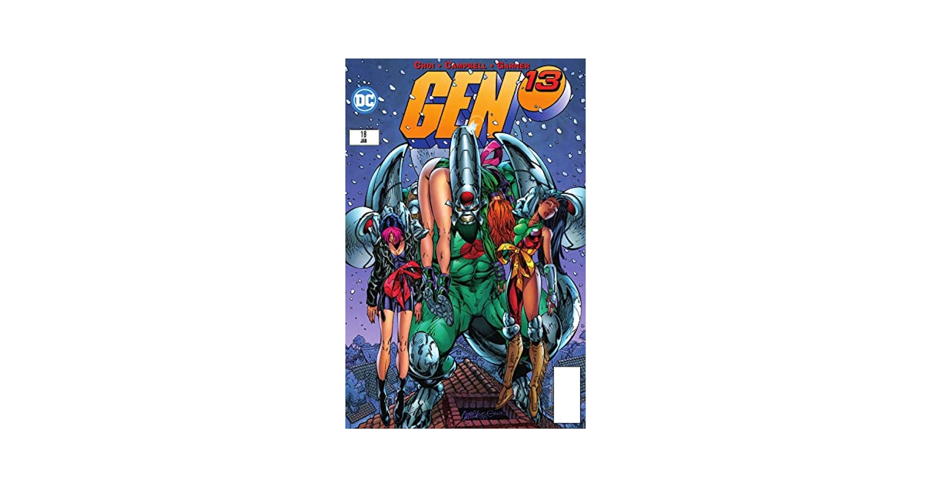 アメコミ　ジェン13 Amazon.com: Gen13 (1995-1998) #6 eBook : Campbell, J. Scott