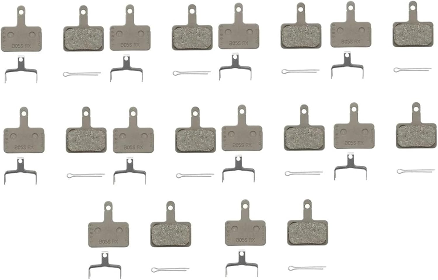 Compatible for Shimano B01S B03S B05S Resin Brake Pads - for MT200 TX805 M375 Mountain Bike Braking Systems