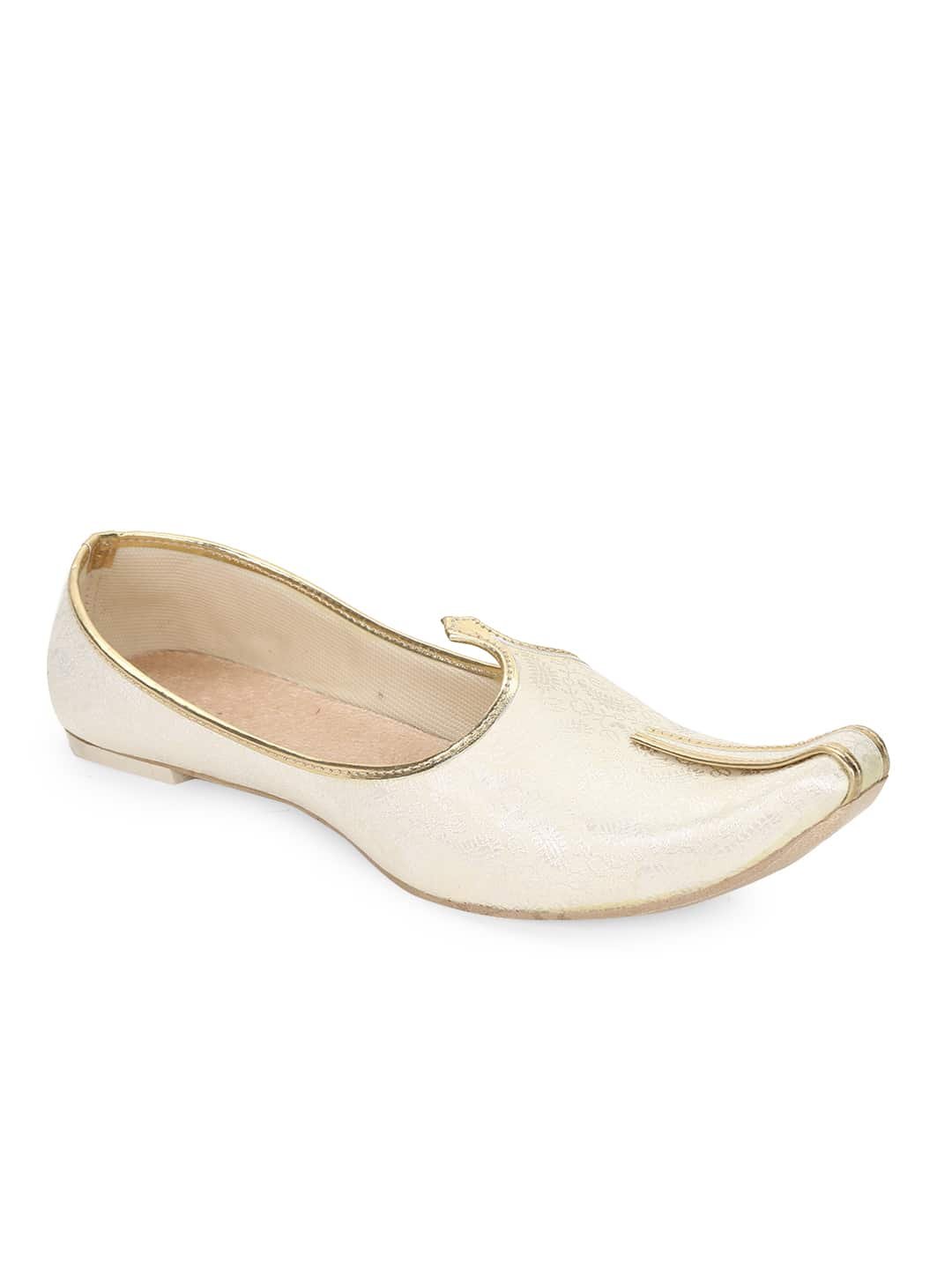 Mojaris de hombre para bodas y fiestas, zapatos blancos Sojanya en talla 7 US 5