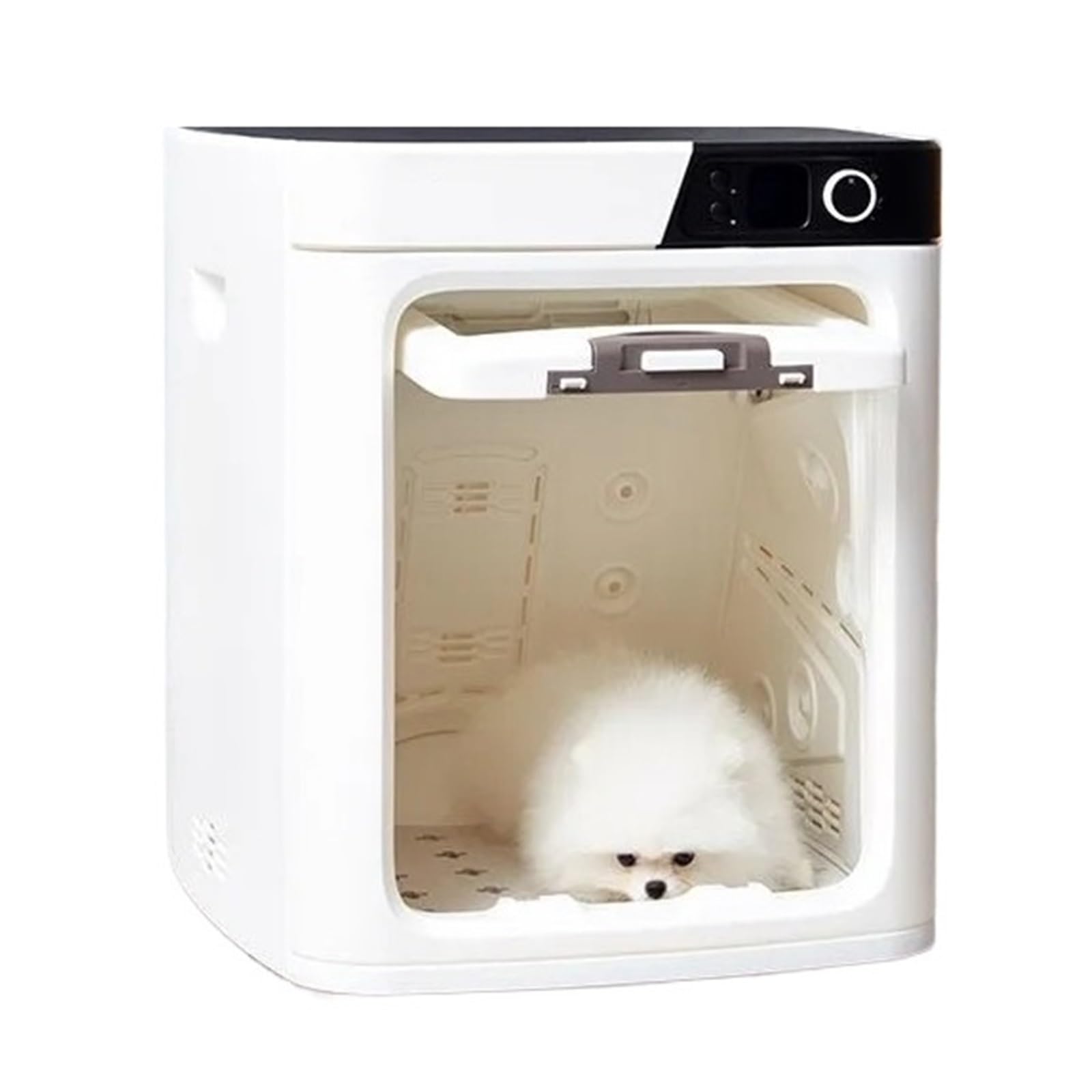 WLLKIY Secador De Mascotas Secador De Pelo Automático Silencioso For Mascotas, Máquina De Soplado De Agua For Perros Y Gatos Pequeños, Caja De Secado De Iones Negativos Secado Rápido