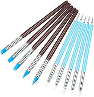Polymer Clay Sculpting Tools, Modeling Clay Sculpting Tools Set, Wood Carving Tools, Polymer Clay Tools Kit for Beginners(10 PCs)