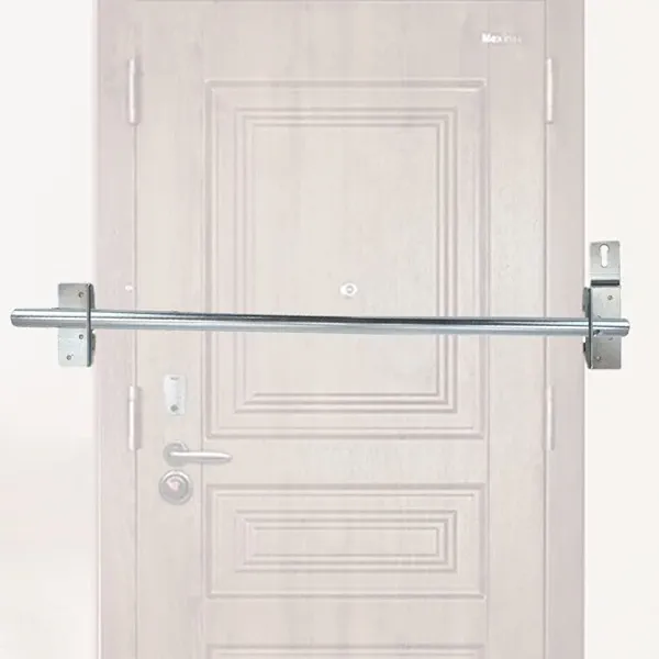 Security Door Bar Door Stopper Door Barricade Security Bar Home Defense Security Devices for Front Door-44 inch