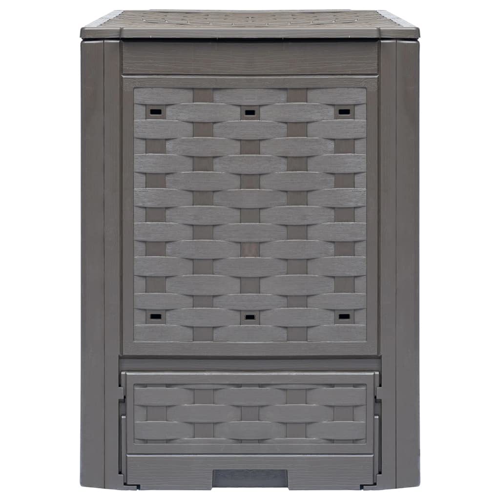 SKM Garden Composters 3 pcs Brown 23.6