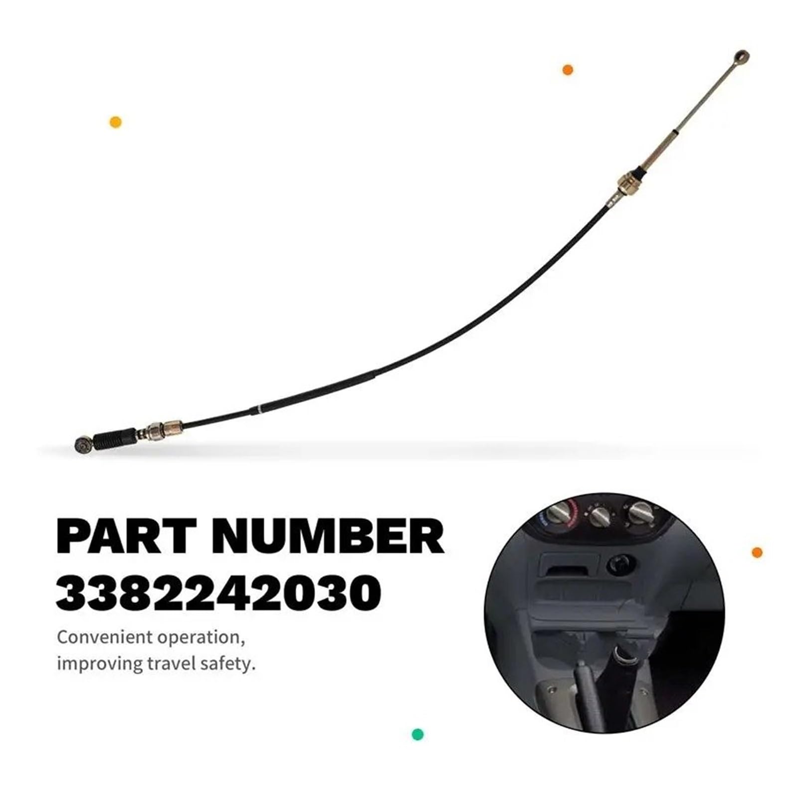Schaltseil Schaltzug 33822-42030 Für Toyota Für RAV4 2,0 ​​L 1996-2000 Manuelle Shifter Kabel Auto Teil Zubehör 3382242030