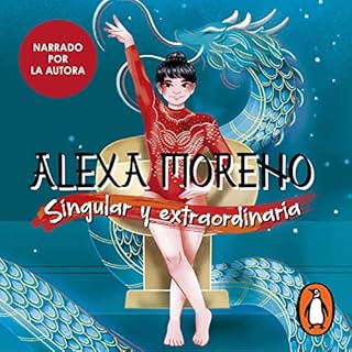 Diseño de la portada del título Alexa moreno singular y extraordinaria