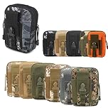 ZhaoCo Tactical Molle Pouch, Compact Utility Belt Pouch Military Army EDC pouch Waist Bag Fanny Packs for Sports Hiking Camping