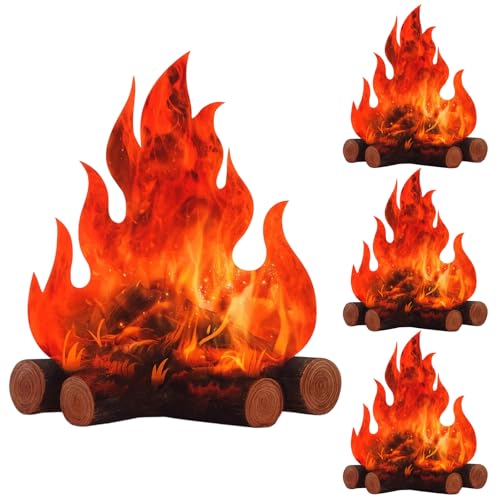 Künstliches Feuer, Deko Kamin, Künstliches Kaminfeuer, Künstlicher...