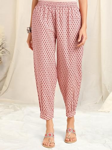 Image of MIRCHI FASHION Women's Straight Fit Pure Cotton Printed Kurta Set with Dupatta and Trouser