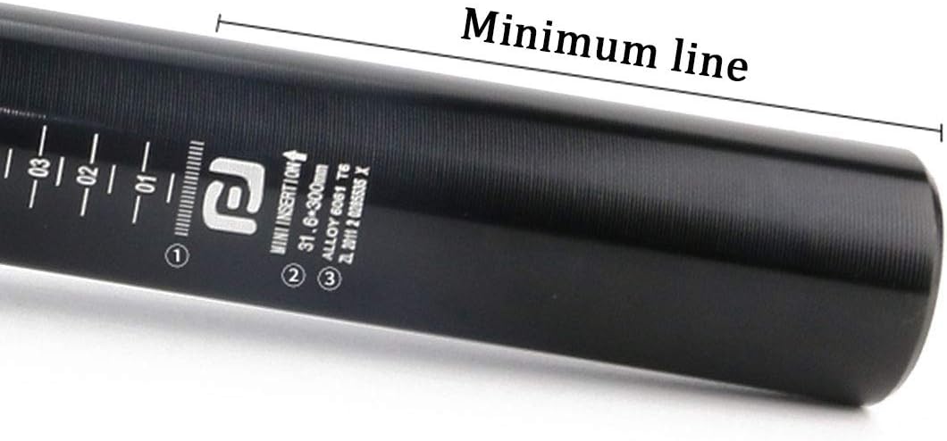 Bicycle Seat Post 25.4/27.2/30.4/30.8/31.6 x 300mm Alumium Adjustable Seatpost for MTB Road Bike BMX