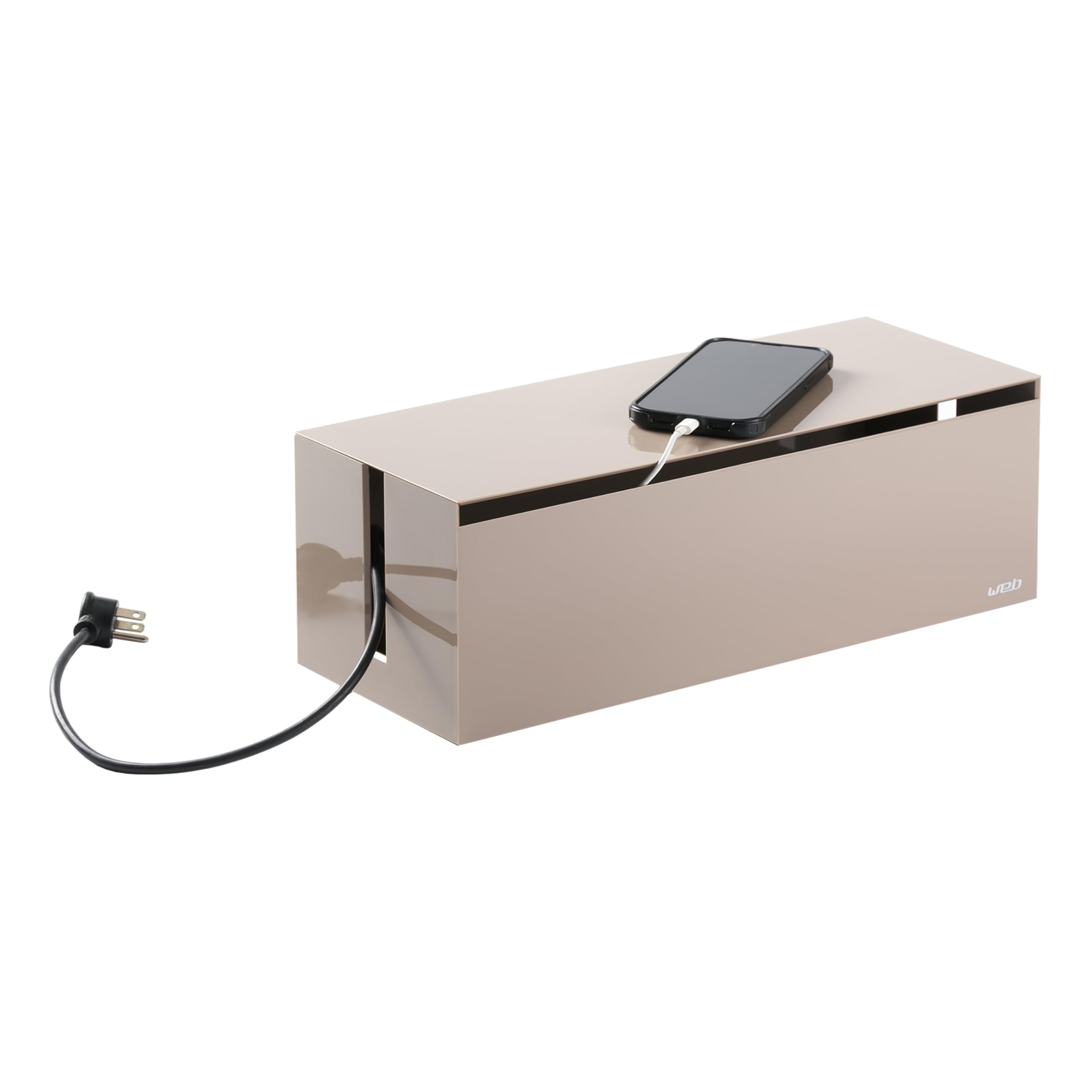Amazon.com: Yamazaki Home Cable Management Box – Cord Organizer