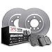 Dynamic Friction Company Front and Rear Brake Geospec Rotors with 5000 Advanced Brake Pads includes Hardware - 4514-40092