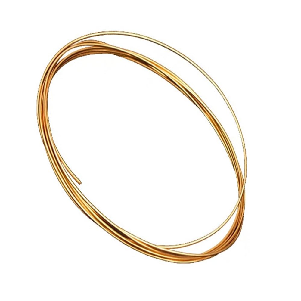 Filo d'oro 99,99% Au for la ricerca scientifica e l'elettronica - 1pcs(0.5mmx20cm)