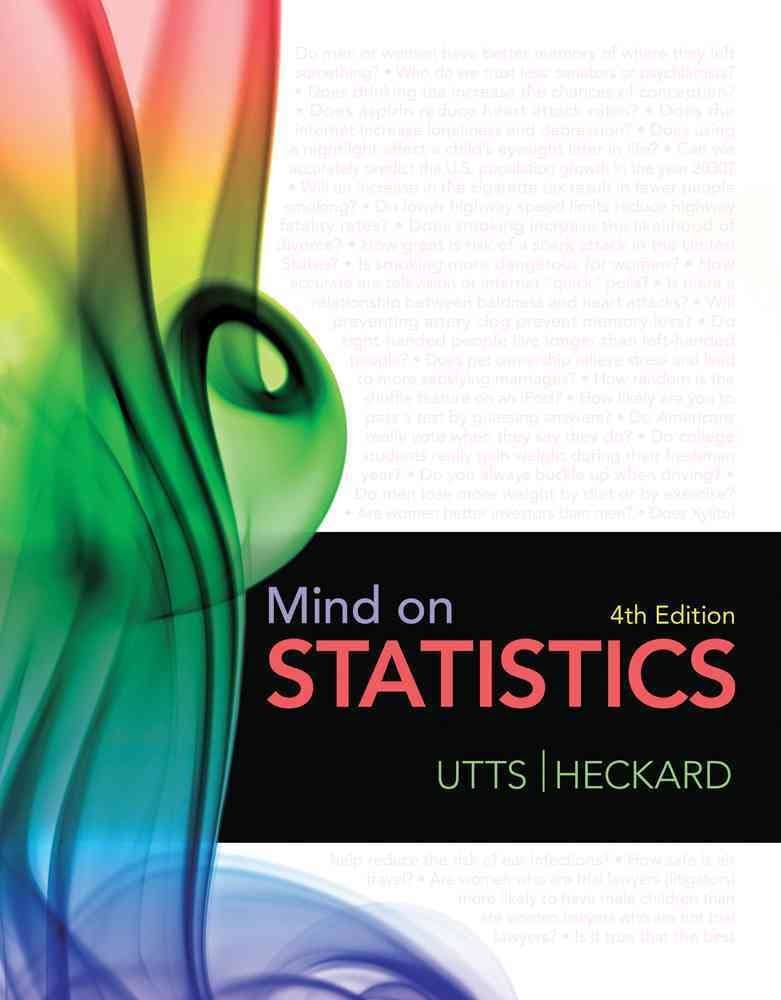 Amazon.com: Mind on Statistics, 4th Edition: 9780538733489