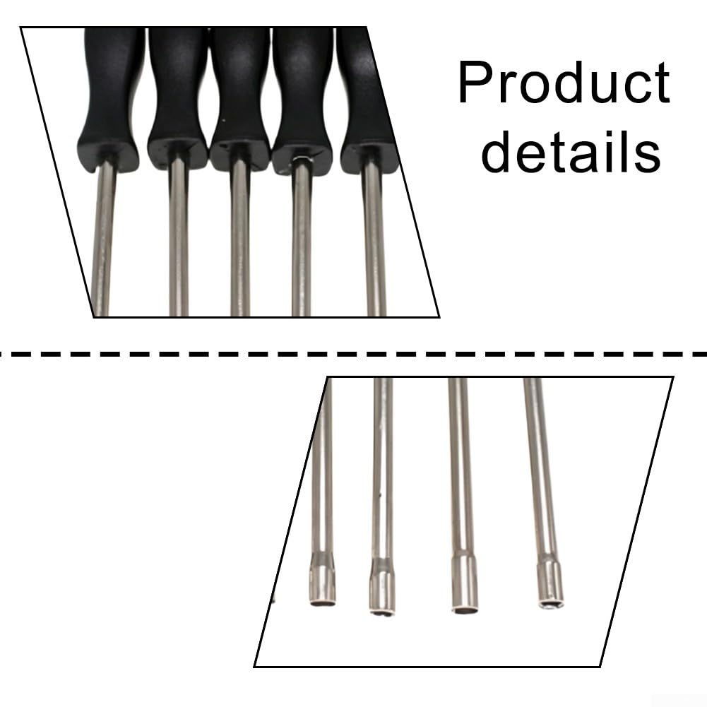 Destornilladores para ajuste Cortacéspedes Mango Ergonómico Destornilladores(5pcs)