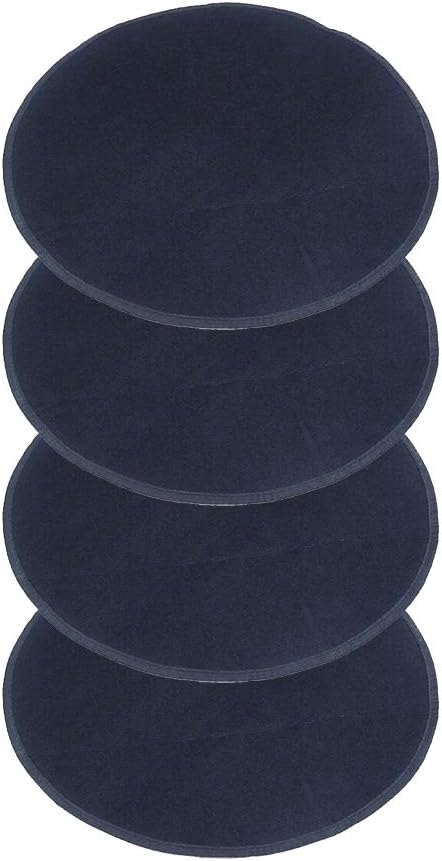 Product image of FLR 4 Pcs Wheel Felts 55cm/21.4in Black Lightweight Dustproof Tote Felts Cover for Tire Wheel