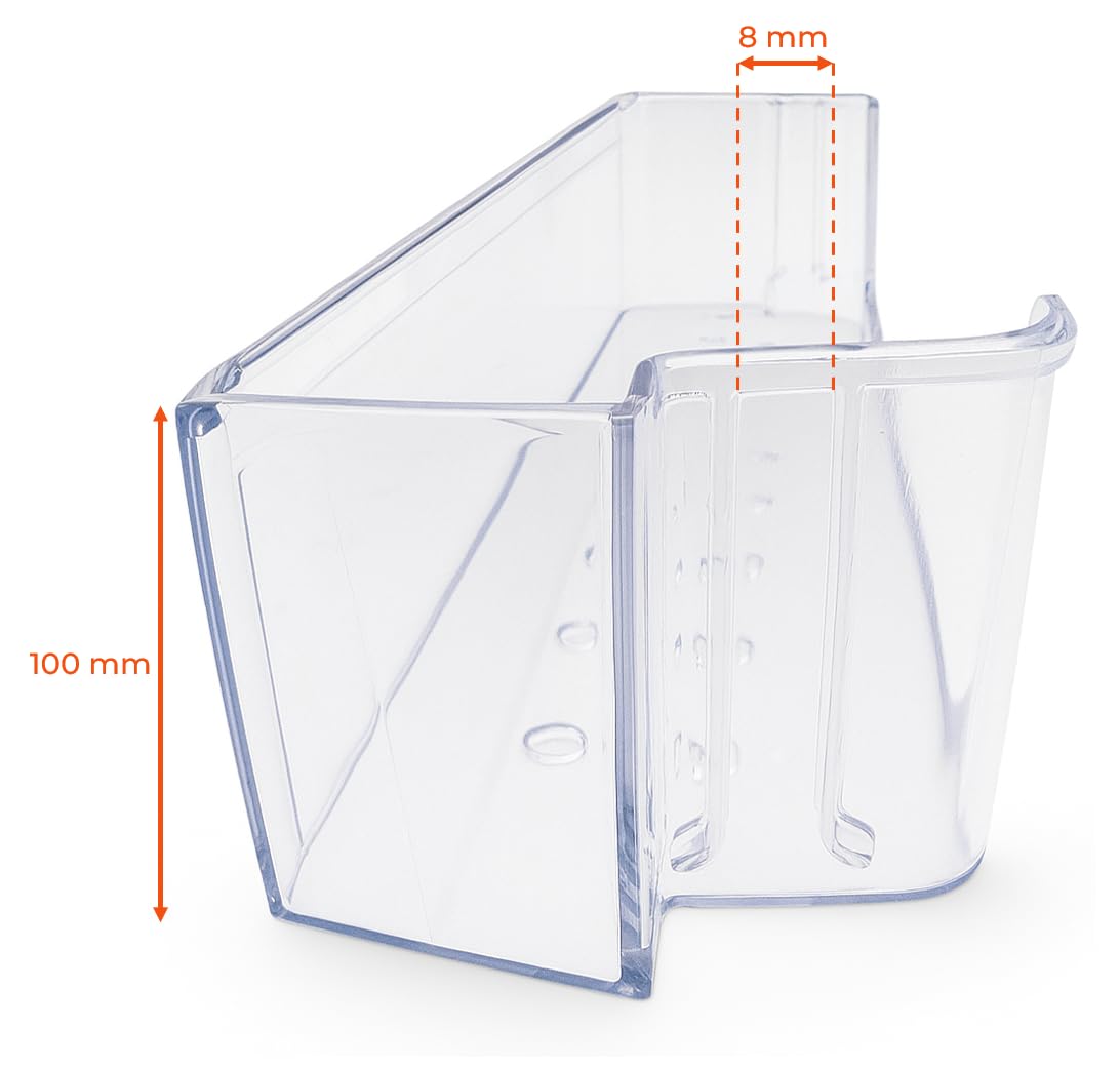 Ricambi Smeg Frigo Sparefixd Ripiano Inferiore Portabottiglie Per Frigorifero E Congelatore Candy 49032122 Balconcino Frigo Universale - Foto 7