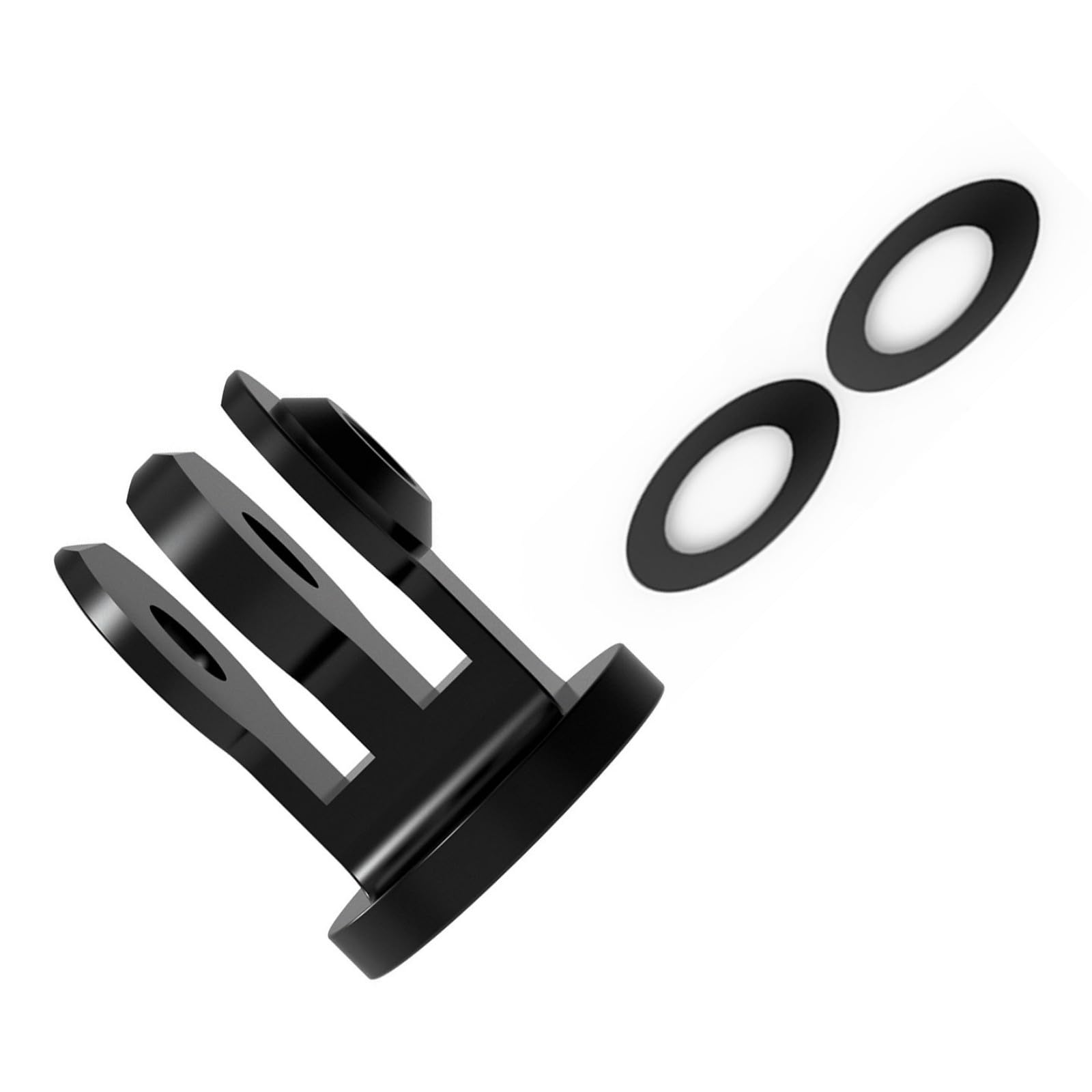 ordinarYone Aluminum Alloy Triangle Adapters for Action Cameras with 1/4inch Screw Hole Ensuring Enhances Stability and Portability