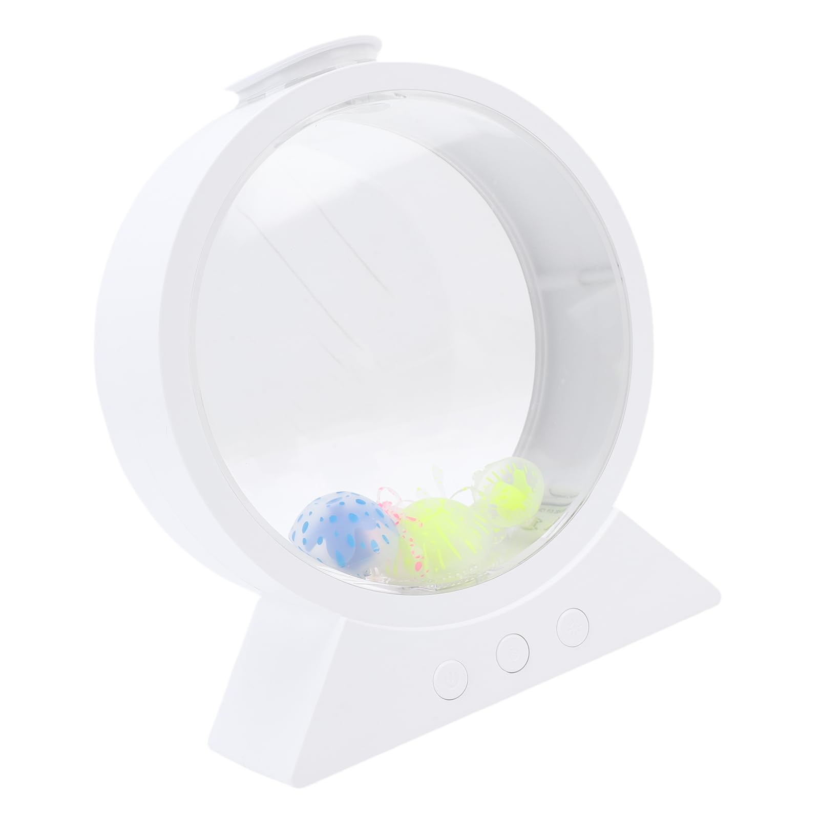 Elprico Lampada per Gelatine, Fritta di Gelatina Fantasy a LED, 7 a Colori Decorazioni per Lampada da Tavolo Jellyfish, Lampada da Notte di Rotonde per Bambini Grandi Regali per Bambini