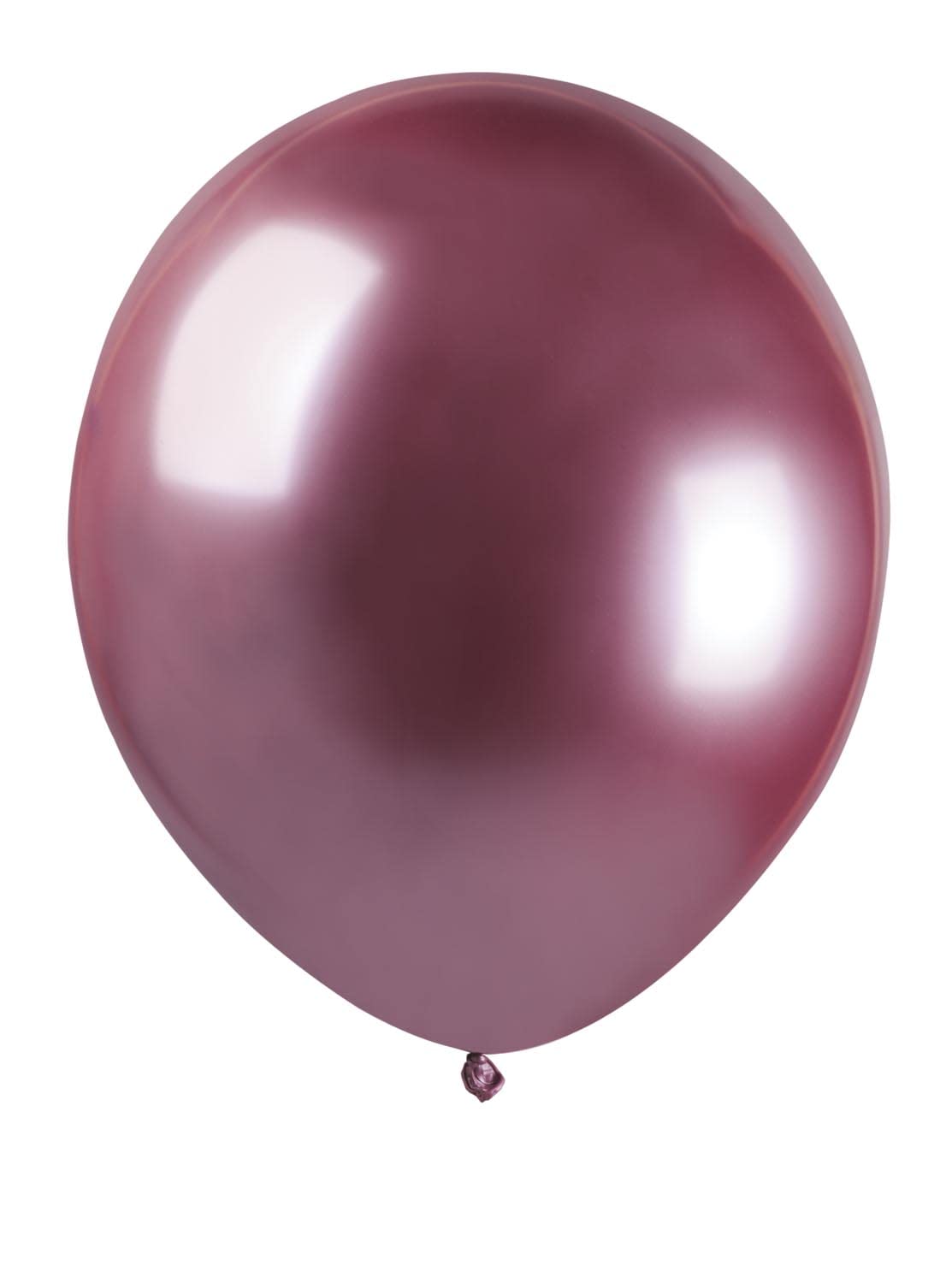 Pack 100 balloons metallized in natural latex Premium Quality A50 (Ø 13cm / 5"), pink metallized