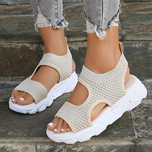 Sandalias planas de mujer cómodas para caminar sin resbalar este verano 2