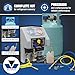 Mastercool 69360 R134a Automotive Refrigerant Recovery System – Includes 30 lb DOT Tank, 1/2 HP Dual-Piston Oil-Less Compressor, Fast Recovery with Coupler for Vehicle A/C