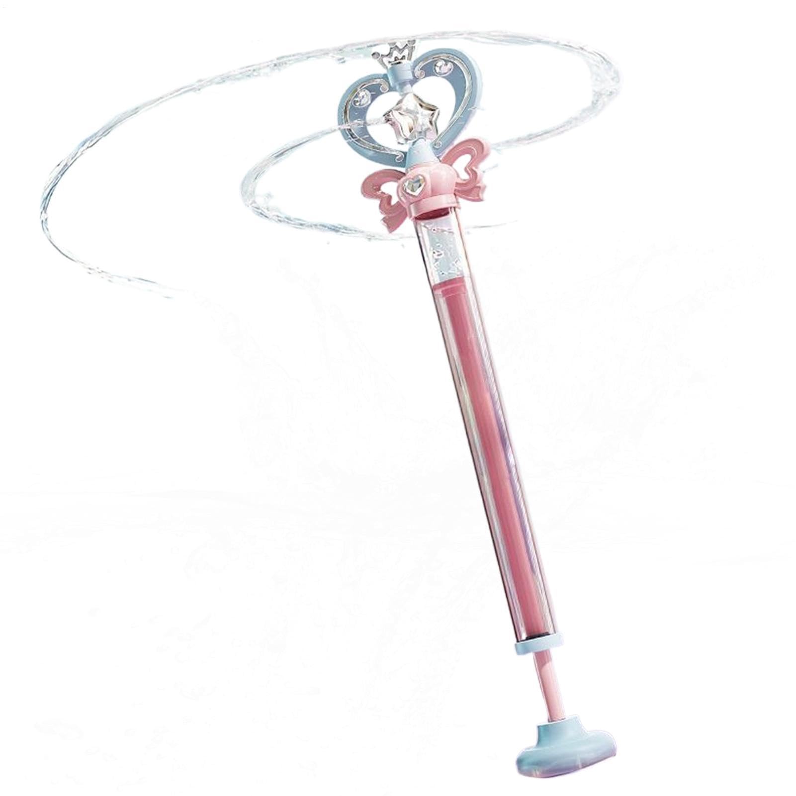 Pull-Out Spinnings Fairy Wand Water Guns Toy, 46 CM