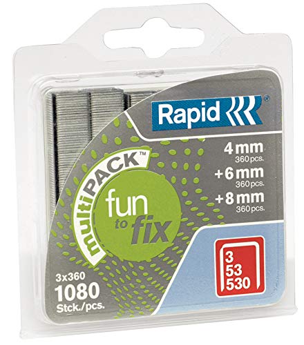 Rapid 5080e - Punti per spillatrice, confezione da 5000 pezzi