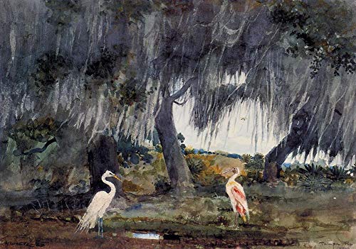 Tableau paysage américain Winslow Homer pour habiller un mur vide